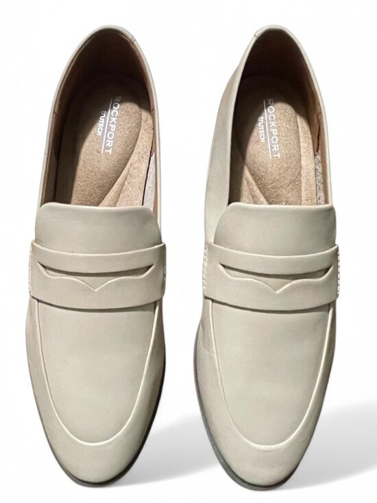 Rockport Womens Perpetua Dec Beige Loafers 5.5M - Picture 5 of 10